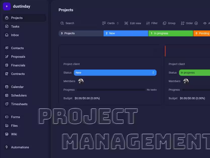 Project Management Tools